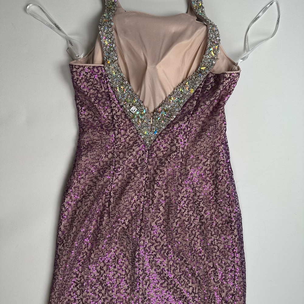 Pretty Pink Rhinestone & Sequin Dress, Barbie, Sparkle, Mini, Celebrations, Sm